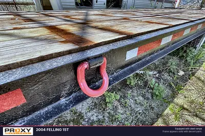 Used 2004 FELLING 15T Flatbed Trailers Wisconsin US | Proxy Equipment #1378315