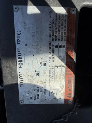 Used TOYOTA 6FGCU20 Liquid Propane Forklifts West Virginia US | Miedema Asset Management Group #1423323