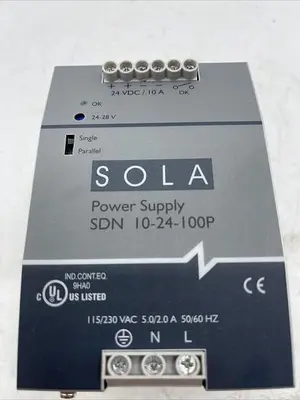Emerson SOLA SDN 10-24-100P Power Supply 24VDC/10A Output