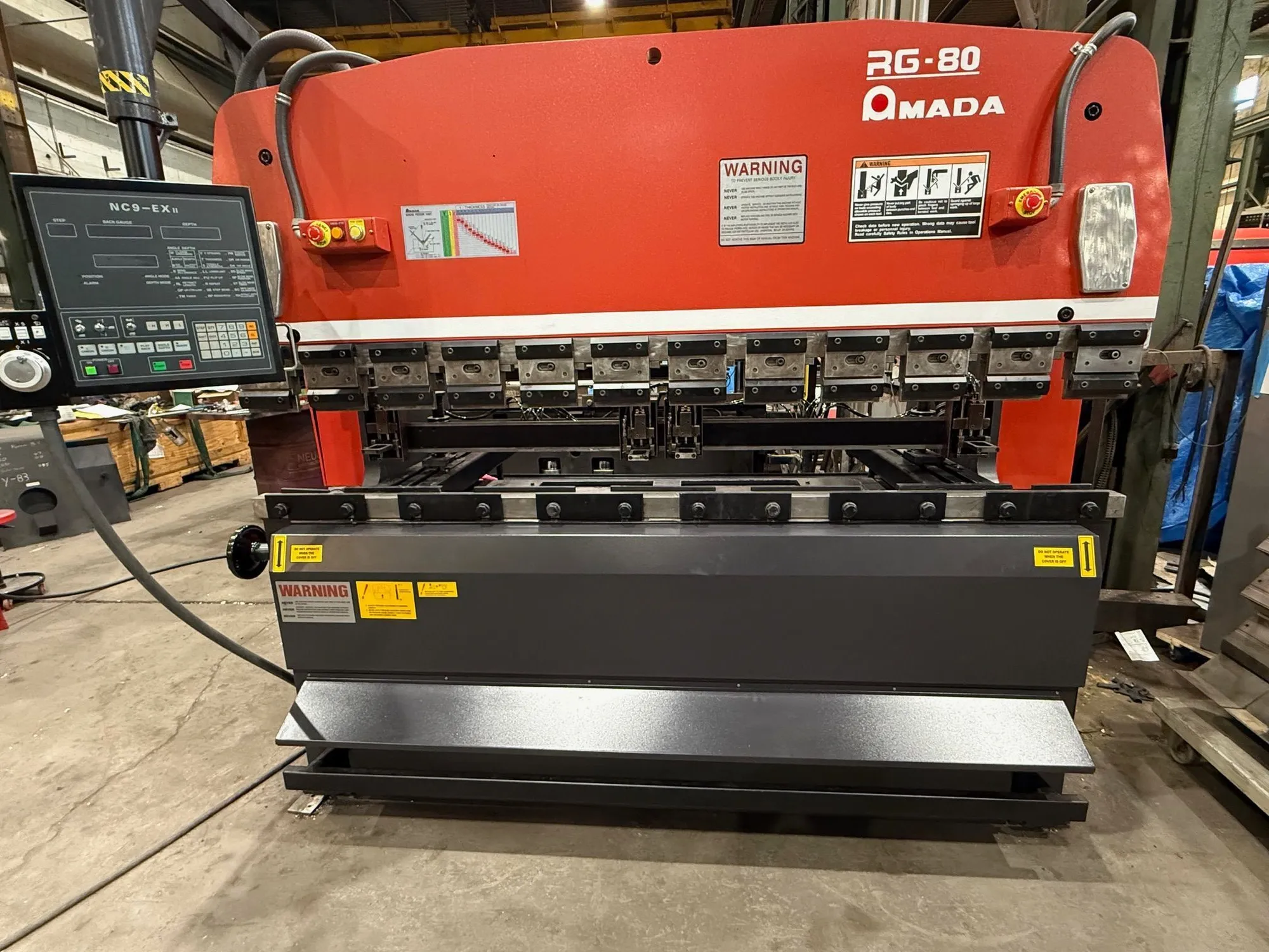 USED 1997 AMADA RG 80 EXII