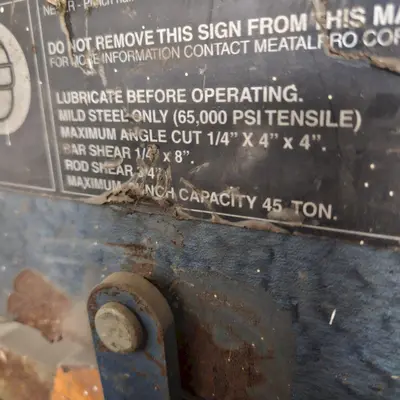 USED METALPRO 4500 FS