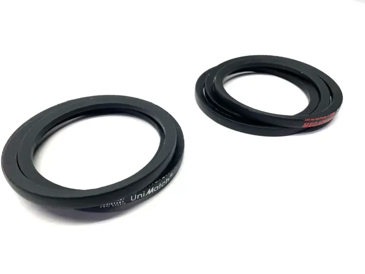 Used MEGADYNE UNIMATCH METRIC V-BELT LOT OF 2 Belts | Maverick Industrial Sales #1100481