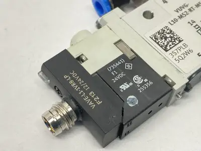 VUVG-L10-M52-RT-M5-1P3 | Festo  5/2-Way Solenoid Valve 24VDC - Used