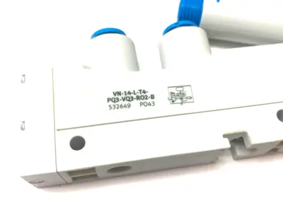 USED FESTO T-SHAPE VACUUM GENERATOR 2/2 VALVE