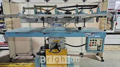 USED 2003 SILVER SV-206 USED MULTI SPINDLE BORING MACHINE