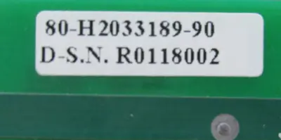 NEW HDR 80-H2033189-90 CIRCUIT BOARD 80H203318990