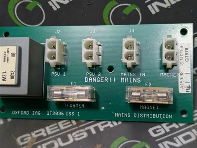Oxford Instruments IAG QT2036 ISS 1 Mains Distribution Board A159/98 QT578 Used