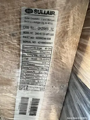 USED SULLAIR DMD-40