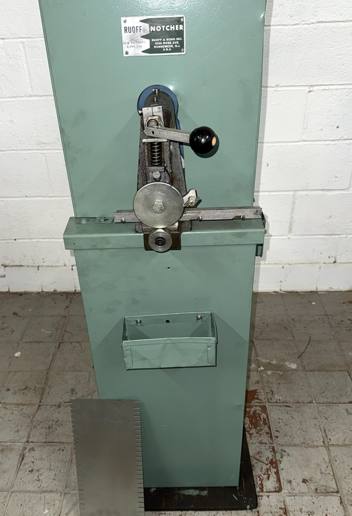 Used RUOFF NOTCHER _UNKNOWN_ Notching Machines New Jersey US | H. Weiss Machinery & Supply #1308657