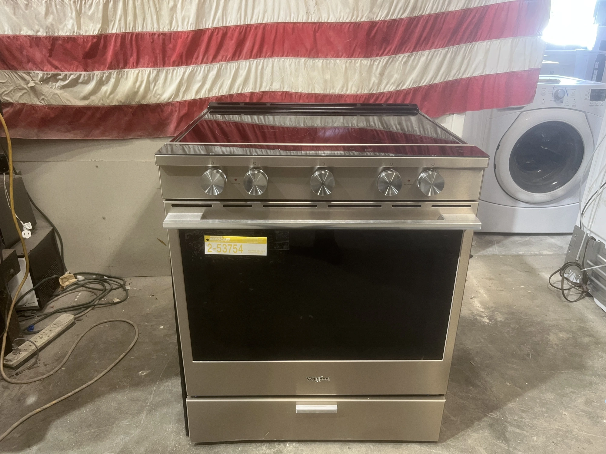 Used WHIRLPOOL GLASS TOP Commercial Ranges Michigan US | Miedema Asset Management Group #1341057
