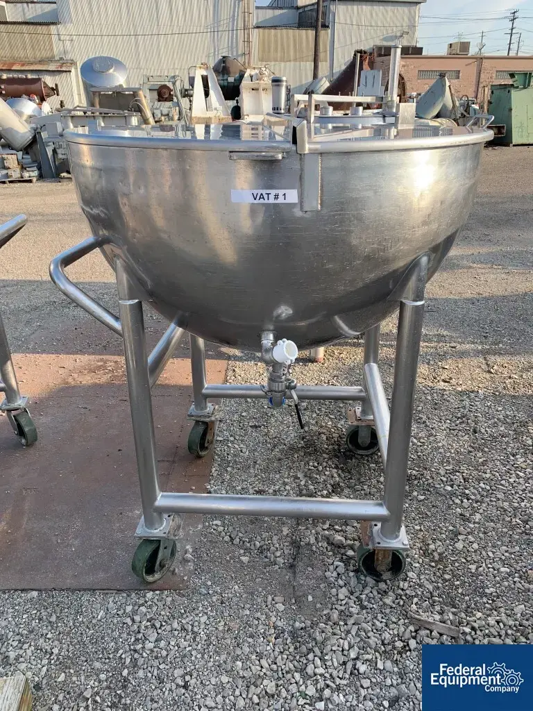 USED Groen 100 Gallon Groen Kettle, 316 S/S, 25#