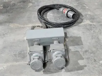 6 AWG 4/C Male to Female Pin Sleeve Connector ADR6034, ACP6034BC
