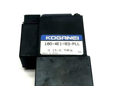 180-4E1-83-PLL | Koganei  Double Solenoid Valve 0.15~0.7MPa - Used