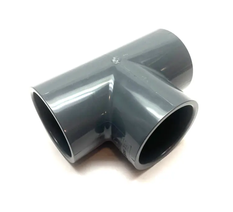 Used SPEARS TEE SLIP SOCKET FITTING GRAY PVCI SCH 80 3" X 3" X 3" Valves/Fittings | Maverick Industrial Sales #1112500