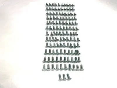 3/8"-16 x 1" Carriage Bolt Grade 2 LOT OF 123 SHELFWARE - New Other