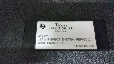 Texas Instruments AT 4070 Lead Inspection System Periodic Maintenance kit