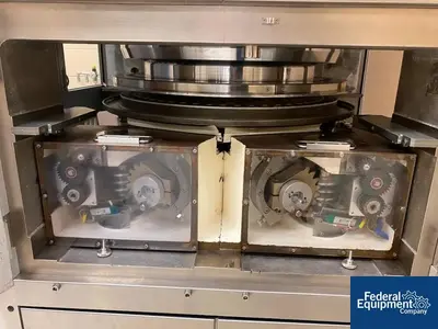 USED Elizabeth-HATA Elizabeth Hata Tablet Press, Model HT-X55LD-U, 55 Station