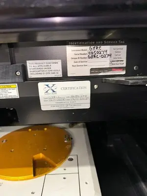 THERMO MICROXR MICROBEAM XRF SYSTEM MODEL GXRC