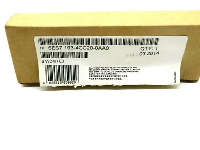NEW SIEMENS 6ES7 193-4CC20-0AA0 TERMINAL MODULE 6ES71934CC200AA0