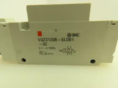 SMC VQZ3120B-5LOB1-02 Pneumatic Air Solenoid Valve Spring Return 24VDC