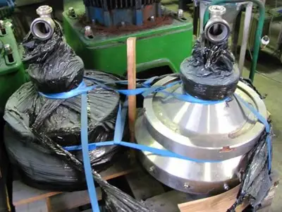 Alfa-Laval FEUX 412T-31C nozzle centrifuge, 316SS.