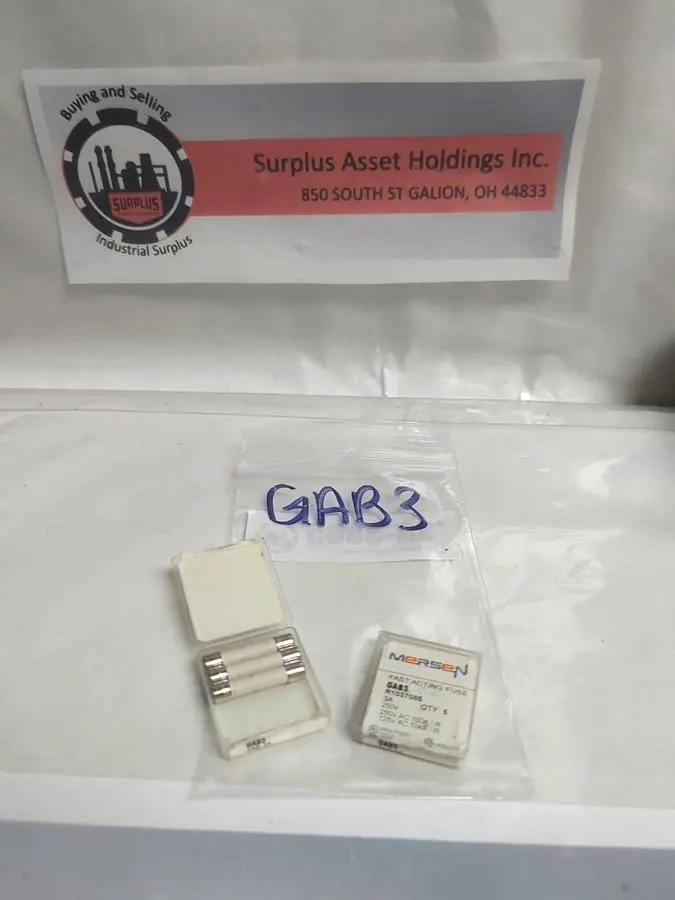 New | in-Stock MERSEN GAB-3 Miscellaneous Equipment (Electrical & Power) | Surplus Asset Holdings #1194048