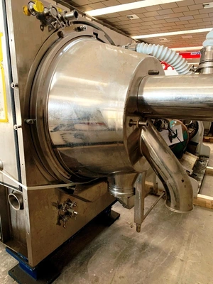 Krauss-Maffei HZ 630 PH gastight peeler centrifuge, Hastelloy C22.
