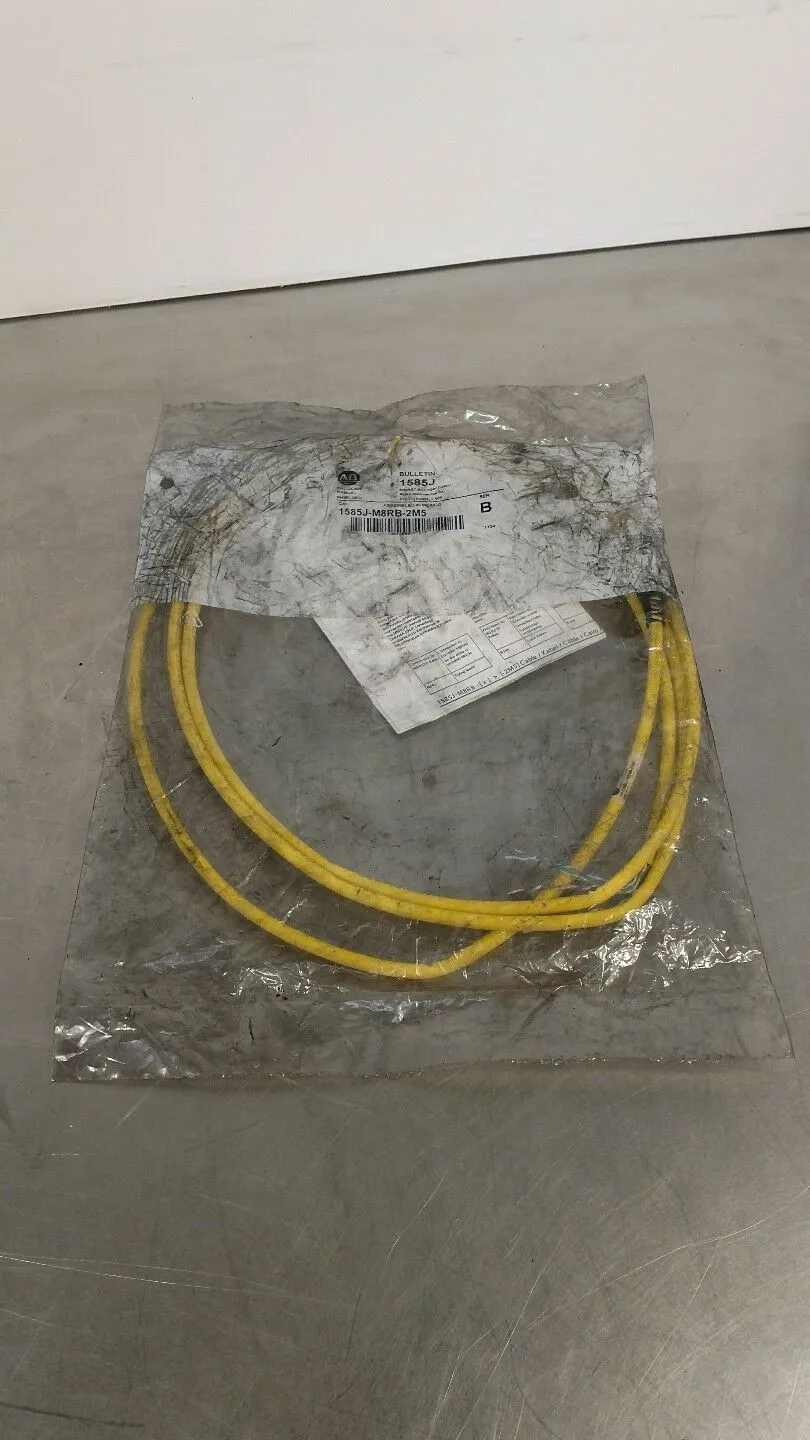 ALLEN-BRADLEY 1585J-M8RB-2M5 Ser. B Encoder Cable 6A