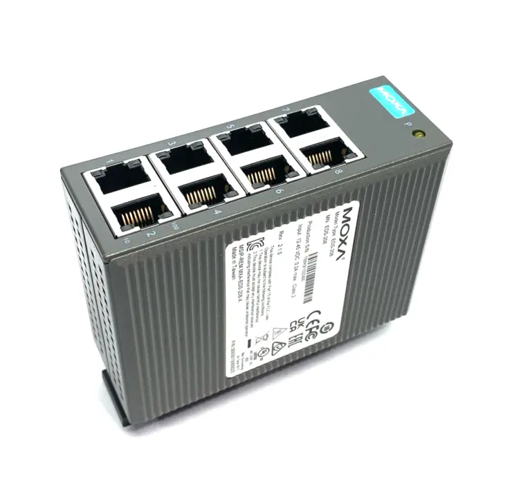 Used MOXA ENTRY-LEVEL UNMANAGED ETHERNET SWITCH 8-PORT Relays & Switches | Maverick Industrial Sales #1099688