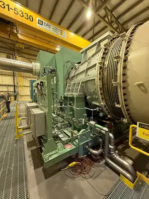 USED 2015 SNM TURBINE/ ABB ALTERNATOR C10-R6-X