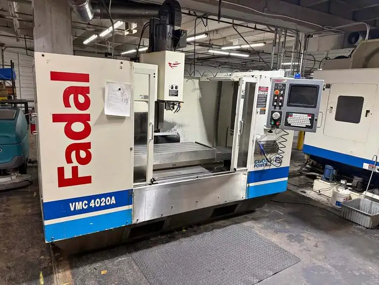 Used 2000 FADAL VMC-4020A Vertical Machining Centers Ohio US | Toolquip, Inc. #913463