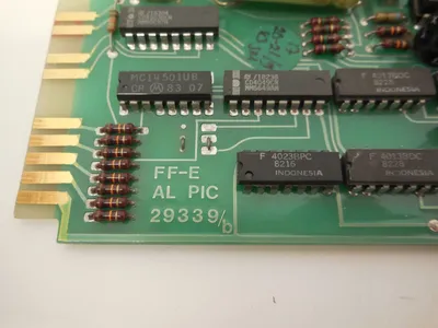 USED AUTOLOG 29339 PC BOARD FF-E AL PIC