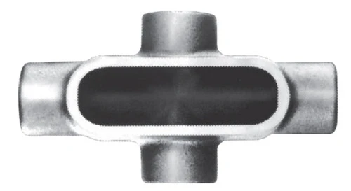 Cooper Crouse-Hinds Eaton X37 Condulet, Cast Iron Conduit Body, Type X, Form 7 [New]