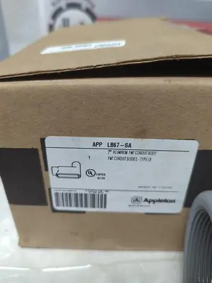 New | in-Stock APPLETON ELECTRIC LB67-SA Miscellaneous Equipment (Electrical & Power) Ohio US | Surplus Asset Holdings #1244094