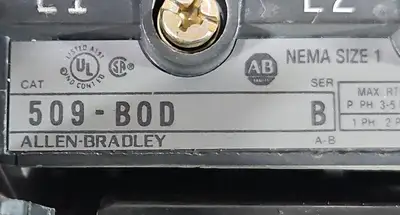USED Allen-Bradley 509-B0D-9