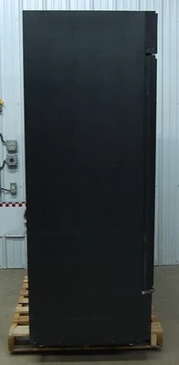142-1067 True GDM-49F-LD 2 Glass Door Self Contained Reach In Freezer with LED