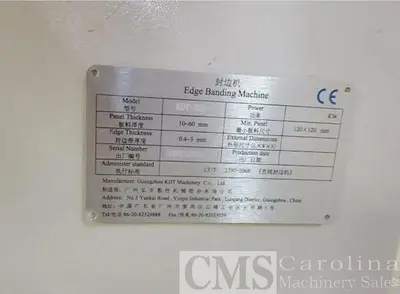 USED GIBEN K305 CONTOUR EDGEBANDER