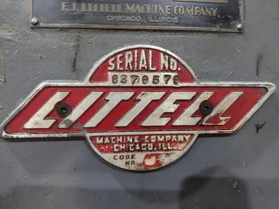 30" X .042" LITTELL MODEL #4-32 COIL STRAIGHTENER: STOCK #19227