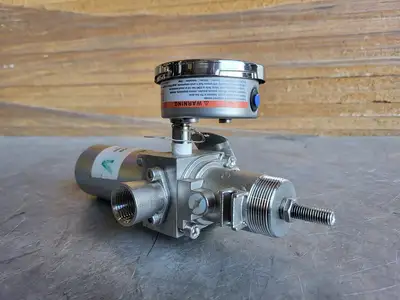 500 kPA Pressure Gauge Assembly, 316L Stainless Steel