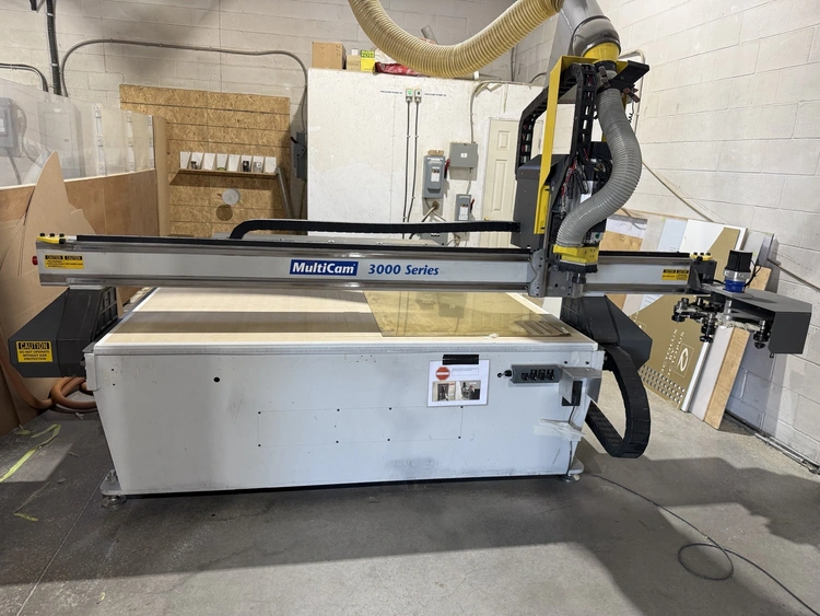 Used 2016 Multicam 3000 SERIES CNC Routers Illinois US | 520 Machinery Sales LLC #1136257
