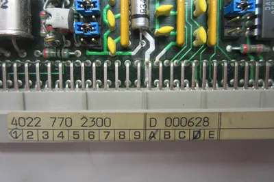 USED PHILLIPS BEKUM 4022-770-2300 TIMER CARD 40227702300