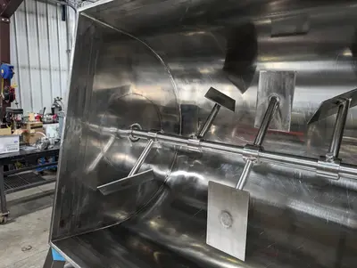 SS Jacketed Paddle Blender