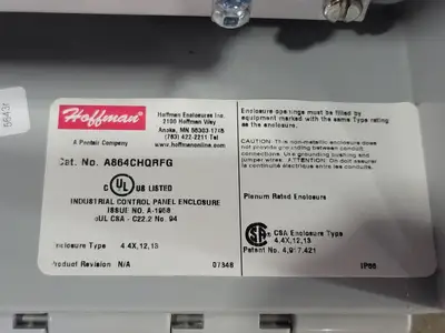NEW 2005 HOFFMAN A864CHQRFG