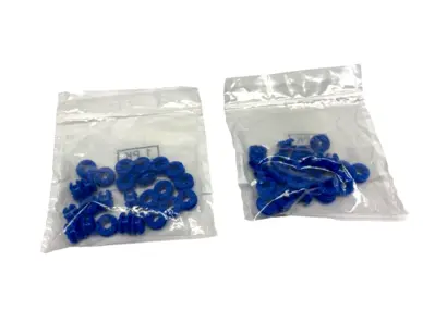 9311K137 | Vibration-Dampening Grommet, Ribbed, 0.28" Hole Dia. 0.38" Thick 50PK - New