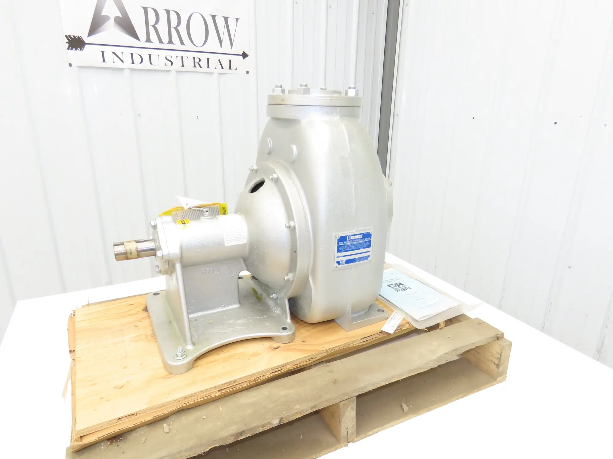 Gorman-Rupp 03F52-B Self Priming Centrifugal Pump 3x3"NPT O-Series Cast Iron