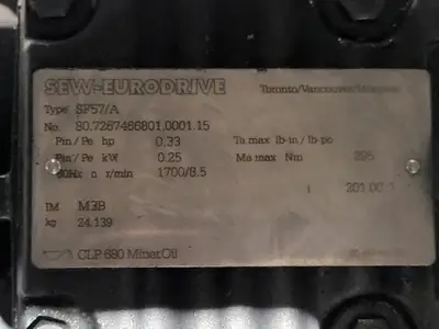 USED SEW-EURODRIVE SF57 DRS71S4