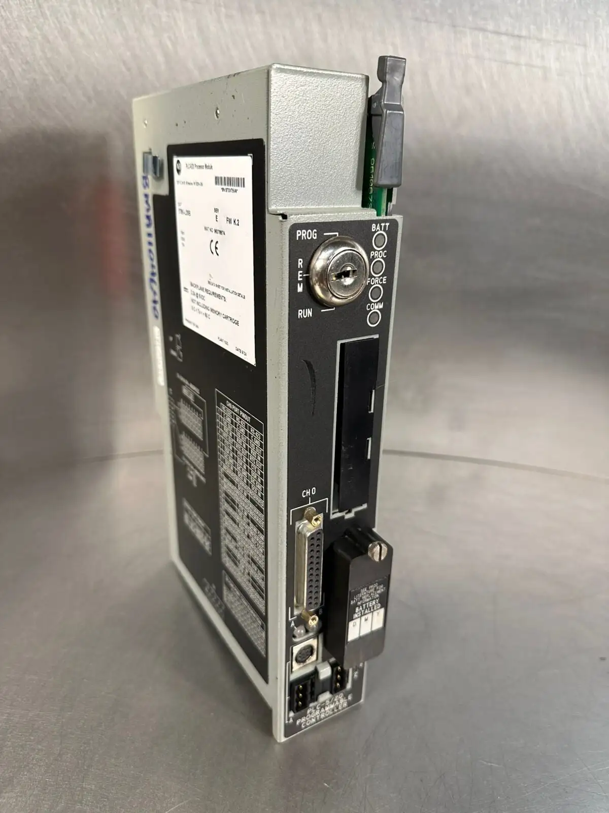 1785-L20B /E Allen Bradley PLC 5/20 Processor 1785L20B FW K.2 (7.3.4)