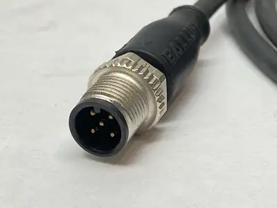 USED BALLUFF DOUBLE-ENDED CORDSET M12 M/F 1M BCC M415-M415-3A-312-PX0534-010