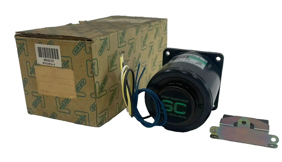 NEW ORIENTAL MOTOR 4RK25RA-A SPEED CONTROL MOTOR 50/60 HZ 4RK25RAA