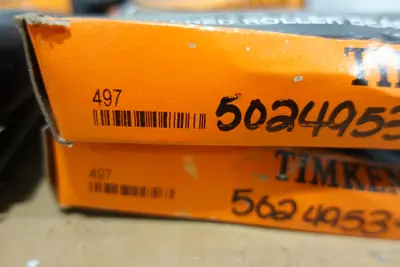 PALLET OF ASSORTED TIMKEN ROLLER BEARINGS